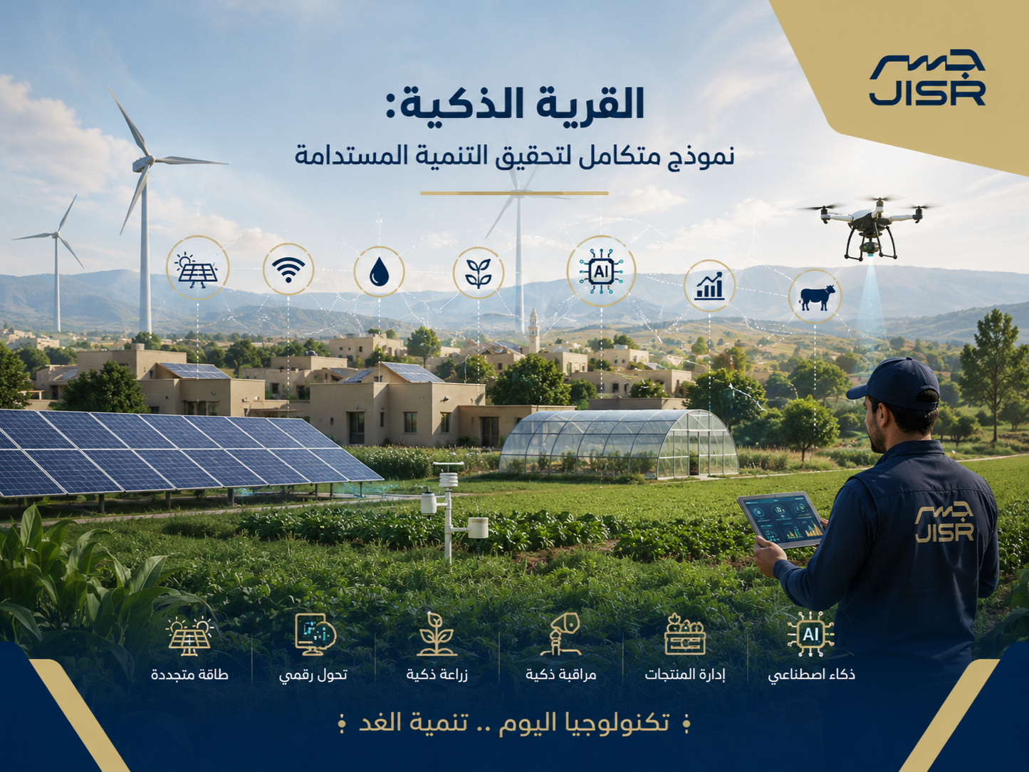 القرية الذكية: نموذج للتنمية المستدامة  